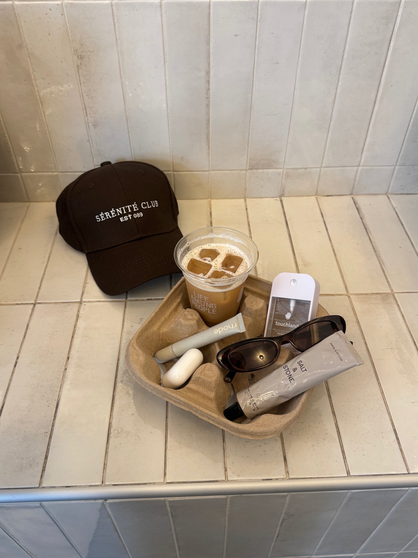 Sérénité Club Cap – Brown