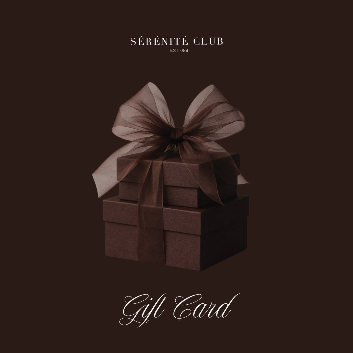 Sérénité Club Gift Card