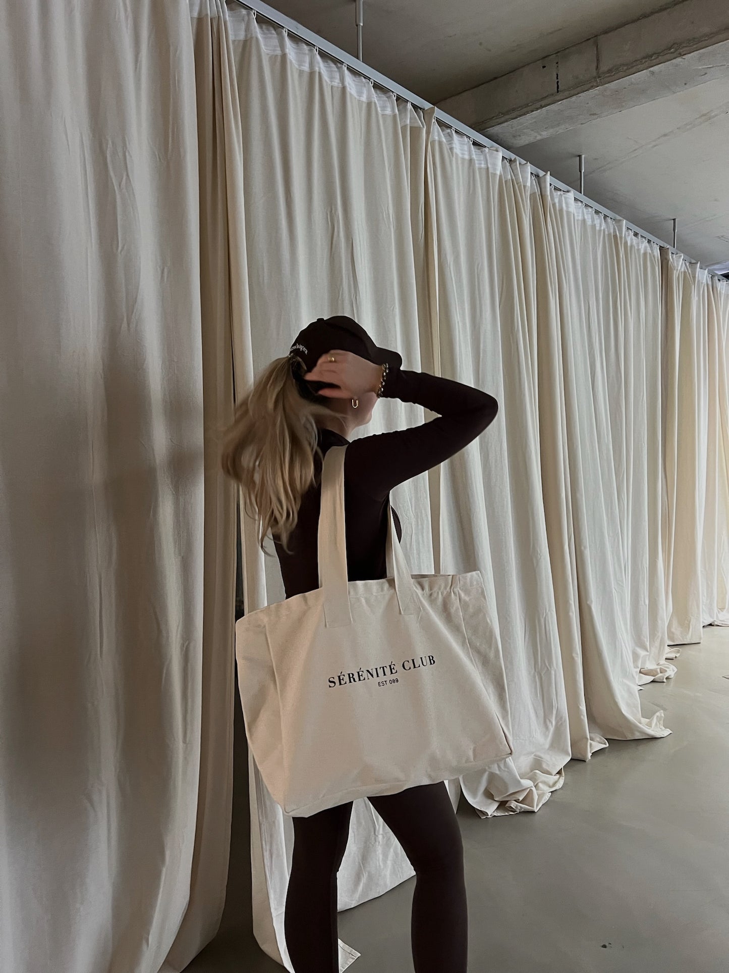 Sérénité Cotton Tote Bag