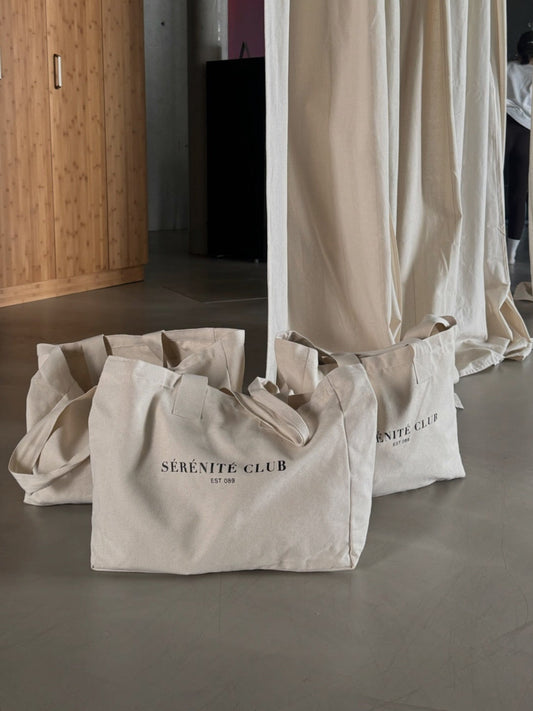 Sérénité Cotton Tote Bag