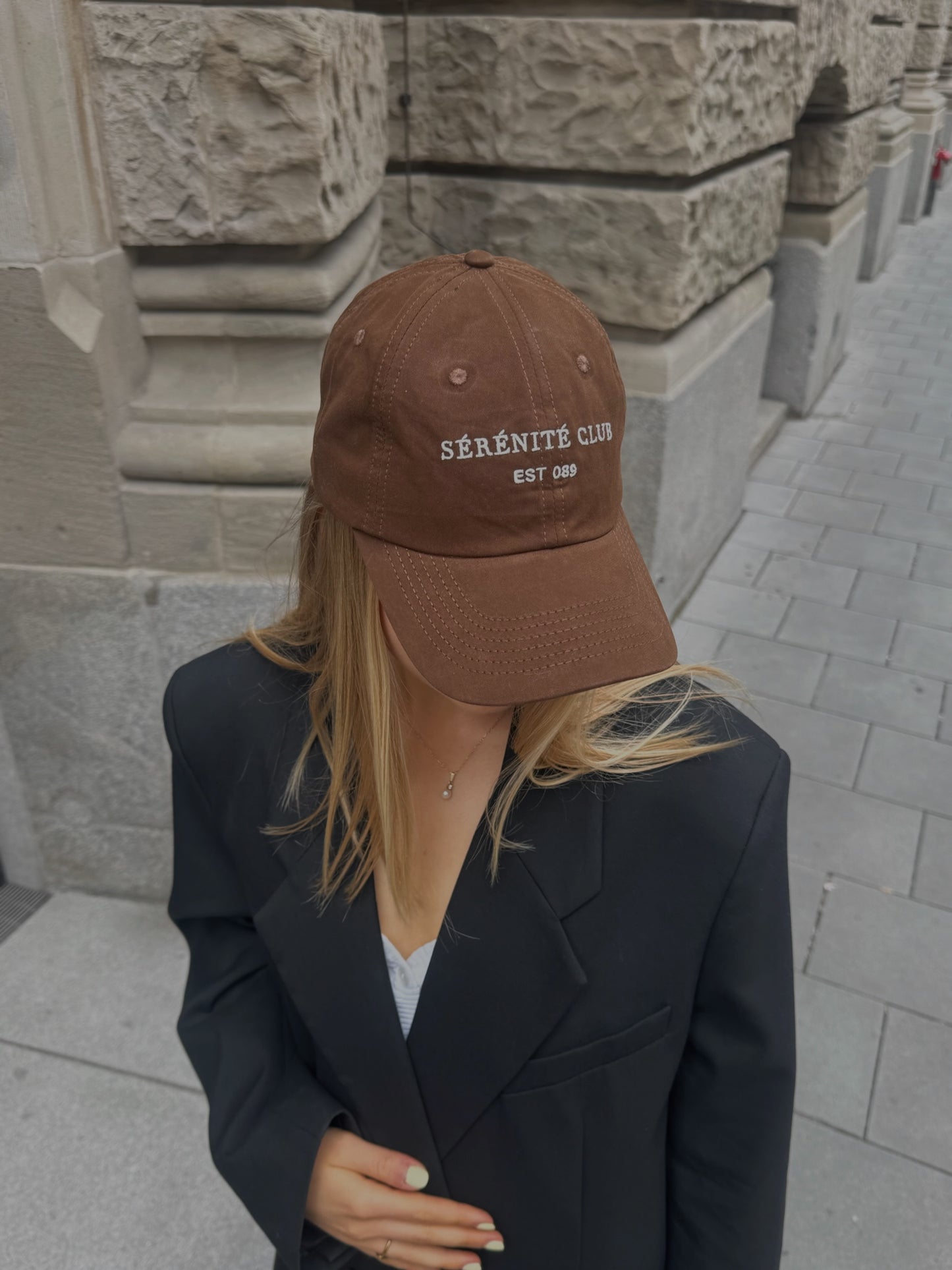 Sérénité Club Cap – Brown